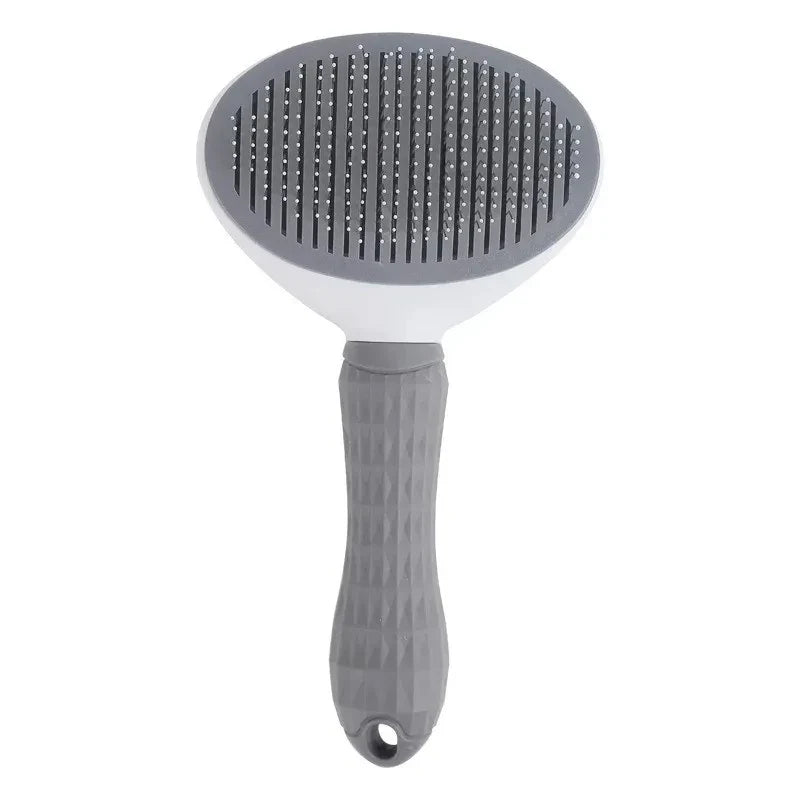 Self-Cleaning Pet Grooming Brush for Dogs & Cats Hair Removal