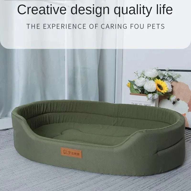 Fluffy Winter Dog Cushion Bed Sofa for Small Medium Large Dogs & Cats Soft Pet Mat Blanket