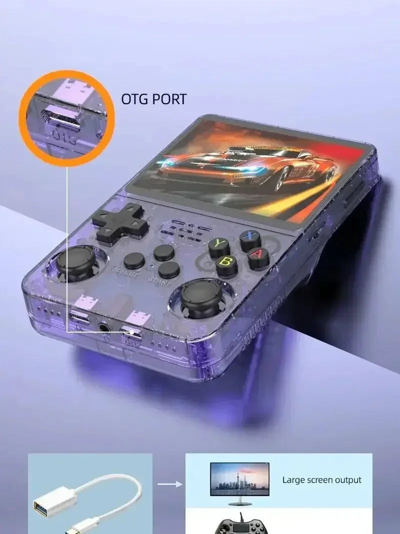 R36S Retro Handheld Game Console with 3.5-Inch IPS Screen Linux System
