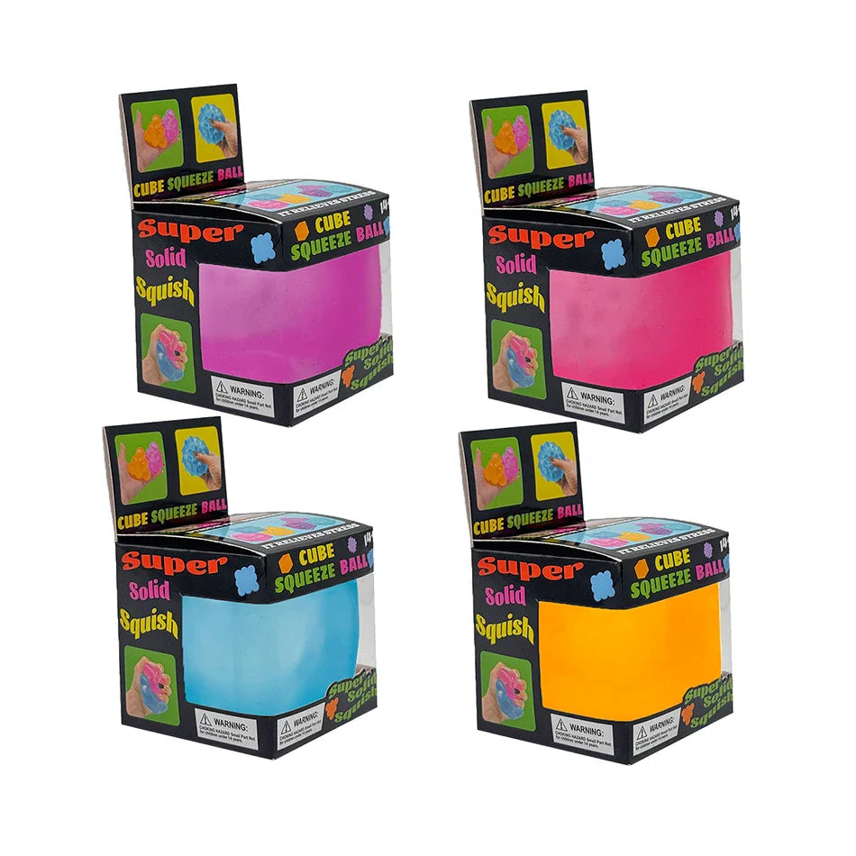 Needoh Nice Cube Sensory Fidget Toy - Stress Relief & Focus Gadget