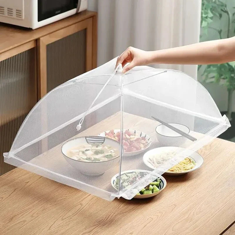 Foldable Washable Mesh Food Cover Tent for Table, Dish & Kitchen Insect Protection