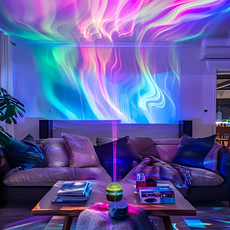 Northern Lights Galaxy Projector with Remote | USB Starry Sky Night Light