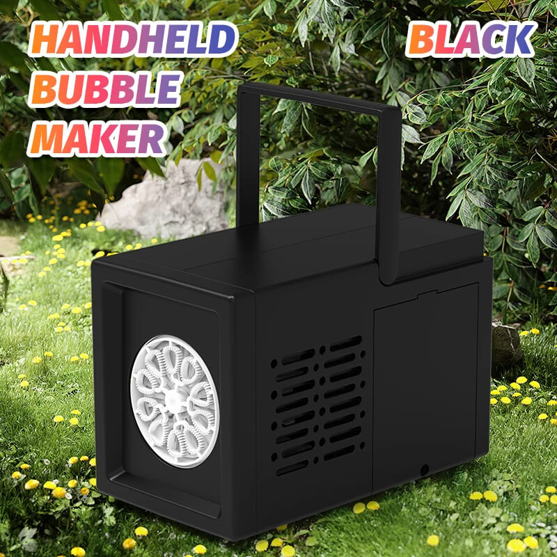 ✨ 10-Hole Automatic Bubble Gun | Handheld Electric Bubble Maker 🫧