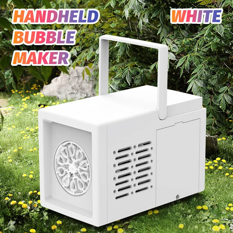 ✨ 10-Hole Automatic Bubble Gun | Handheld Electric Bubble Maker 🫧